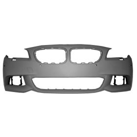 2014-2016 BMW 5 Series  Bumper Front Primed W/M Pkg/Sensor Ho/Side Camera - OEM# 51118058998 - BM1000313-3