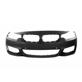 2014-2016 BMW 428I Convertible Bumper Front Primed W/O Washer W/Park Aid/Camera/Park Assist/M-Pkg - OEM# 51118061929 - BM1000340-3
