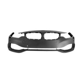 2014-2016 BMW 428I Convertible Bumper Front Primed W/O Camera/M-Pkg/Park Assist W/Washer/Park Distance - BM1000388-3