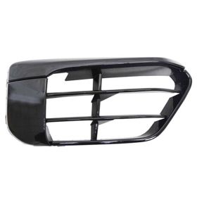 2016-2019 BMW X1 Grille Lower Passenger Side Gloss Black W/O Sensor/M-Pkg W/Sport Open-Grid - OEM# 51117453986 - BM1039199-3