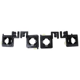 2011-2016 BMW 5 Series  Bumper Sensor Mounting Bracket Kit Rear (4-Pcs) M-Pkg - OEM# 51122181314 - BM1199100-3