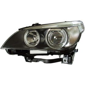 2004-2007 BMW 5 Series Head Lamp Driver Side Hid W/O Auto Adjust HQ - OEM# 63127160197 - BM2502125-3