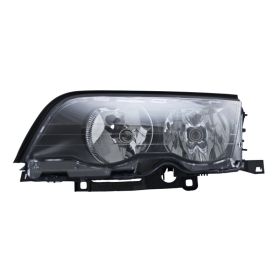 BMW 3 Series Sedan 1999-2001 Driver Side Halogen Headlight Assembly - BM2502159