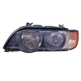 2000-2003 BMW X5 Head Lamp Driver Side Halogen White Turn Signal HQ - OEM# 63126930215 - BM2518110-3