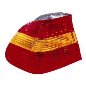 2002-2005 Bmw 3 Series- Sedan (E46) Rear Lamp Unit-Outer   Lh (Driver Side)- Amber & Red - BM2800109-2