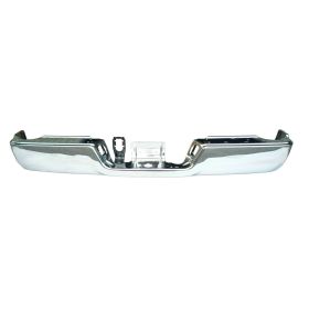 2019-2022 Dodge Ram Pickup R1500 Classic Rear Bumper Face Bar- Chrome- W/O Dual Exhaust & W/O Sensor Holes = Type 1 - CH1102367-2
