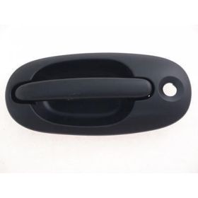 1996-2000 Chrysler Town And Country Door Handle Outer Front Driver Side Textured Black - OEM# QK03SBK - CH1310109-3