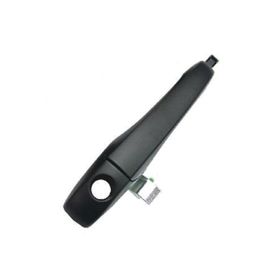 2008-2010 Chrysler Sebring Convertible Door Handle Outer Front Driver Side W/Key Hole Black - CH1310149-3