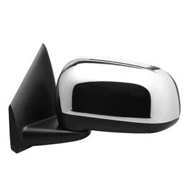 2007-2009 Chrysler Aspen Door Mirror Power Driver Side Htd W/Chrome Cap - CH1320285-3