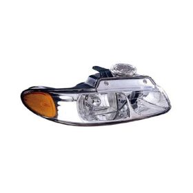 Headlamp Assembly, Lh (Driver Side)- W/ Quad Lamps Oem# 4857151Ac