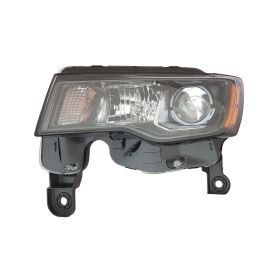 2017-2021 Jeep Grand Cherokee Driver Side Halogen Head Light Assembly - Best Value - CH2502309OEM #68266647AD