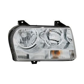 2008-2008 Chrysler 300 Headlamp Assembly  Rh (Passenger Side) -2.7L / 3.5L - Halogen -W/O Delay Option - CH2503202-2