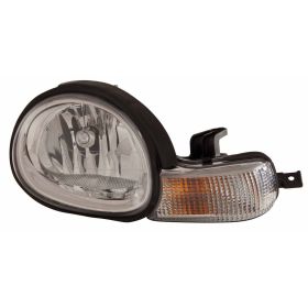 2003-2005 Dodge Neon- 2.0Sx Headlamp Assembly, Rh (Passenger Side)- W/O Black Bezel- Code Lma- Old Body - CH2503220-2