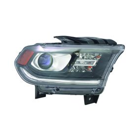 2014-2015 Dodge Durango Head Lamp Passenger Side Halogen Black Bezel W/O Led Doorl HQ - OEM# 68184826AH - CH2503255-3