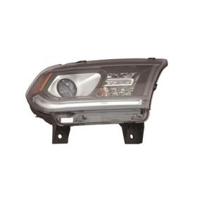 2014-2015 DODGE DURANGO Passenger Side Halogen Head Light Assembly - CAPA Certified - CH2503304C