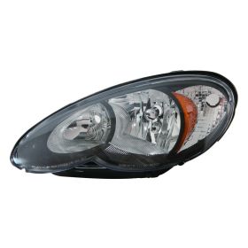 2006-2009 Chrysler Pt Cruiser Performance Headlamp Set Lh (Driver Side)+Rh  (Passenger Side) - Oem Style Black Bezel No Wiring Harness - CH2505122-2