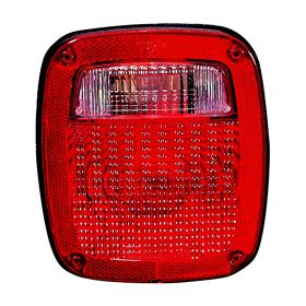 1998-2006 Jeep Wrangler Tail Lamp Driver Side HQ - OEM# 56018649AD - CH2800161-3