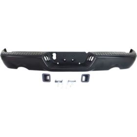 2019-2022 Dodge Ram Pickup R1500 Classic Rear Bumper Assembly- Painted- W/ Dual Exhaust & W/ Sensor Holes - CH1103124-2