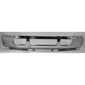 Front Bumper -Chrome- W/O Flare Holes Oem# 9C3Z17757C