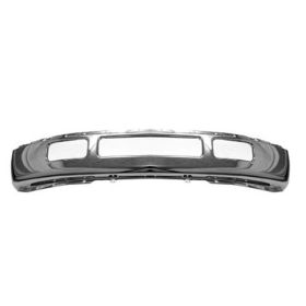2005-2007 Ford Pickup- F450 / F550 Front Bumper -Chrome- W/ Flare Holes - FO1002396-2
