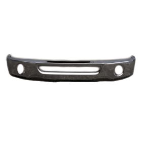 2005-2008 Ford Pickup- F150 (New Style) Front Bumper Face Bar- Hq Chrome- W/ Round Fog Light Holes-From Aug 9  2005 - FO1002399-2