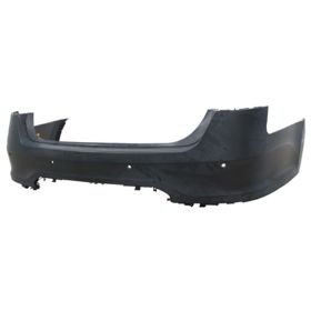 Rear Bumper Cover- Primed- W/O Push Button Start- W/ Sensor Holes Oem# Ag1Z17K835Maptm