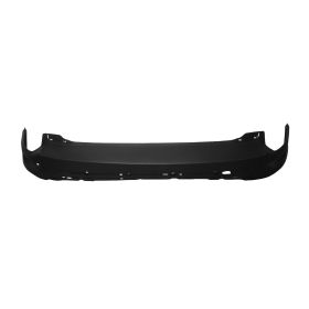 Rear Bumper Cover- Textured Gray- W/O Active Park Holes- W/O Park Assist Sensor Holes Oem# Gj5Z17K835Ac