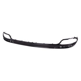 Rear Bumper Lower Valance- Dual Exhaust- Gloss Black- Capa Certified Oem# Ds7Z17K922Ca