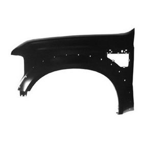 2008-2010 Ford Pickup F450 Superduty Fender Front Driver Side W/Wheel Mldg Hole - OEM# 7C3Z16006B - FO1240260-3
