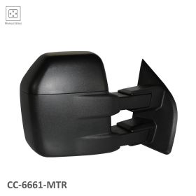 Ford Pickup F150 2015-2018 Passenger Side Manual Door Mirror - FO1321515 OEM# FL3Z17682AB