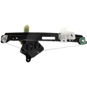 2000-2007 Ford Focus Window Regulator Rear Passenger Side Power Usa Built - FO1551112-3