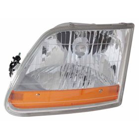 2001-2003 Ford Pickup Ford Lightduty Head Lamp Driver Side Harley Davidson Model HQ - FO2502267-3