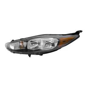2014-2019 Ford Fiesta Hatchback Head Lamp Driver Side S/Se/St Model W/Dark Trim HQ - OEM# D2BZ13008H - FO2502324-3