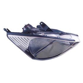 2002-2004 Ford Focus Svt Head Lamp Passenger Side W/Svt Pkg W/Black Bezel HQ - FO2503192-3