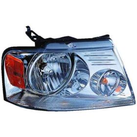 2004-2008 Ford Lightduty Pickup Passenger Side Head Light Assembly - Best Value - FO2503201OEM #7L3Z13008FA