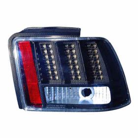 1999-2004 Ford Mustang Performance Rear Lamp Set Lh (Driver Side)+Rh  (Passenger Side) - Base/Gt - Led - Carbon Fiber - FO2811190-2