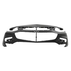 Front Bumper Cover- Primed- W/ Led Drl- W/O Park Assist Sensors- W/O Parallel Assist Sensors- Lt/Premier Model Oem# 84042377
