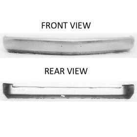 Front Bumper-Painted- W/O Strip Holes -Gas Oem# 15607509