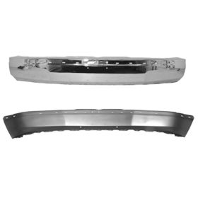 2003-2020 Chevrolet Express Van Front Face Bar- Chrome - GM1002459-2