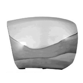 2008-2013 Chevrolet Silverado 1500 Front Bumper End, Lh (Driver Side)- Chrome- W/O Fog Lamp Hole - GM1004157-2