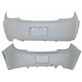 2007-2009 Pontiac G5 Bumper Rear Primed Sedan Ltz/Sport/Ss Model - OEM# 12336079 - GM1100789-3