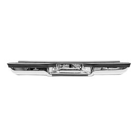 Rear Step Bumper Assembly-Chrome- W/ Oem Brackets- Hq Chrome -Fleetside Oem# 15025375/15607161/15686281/15574121/15574122
