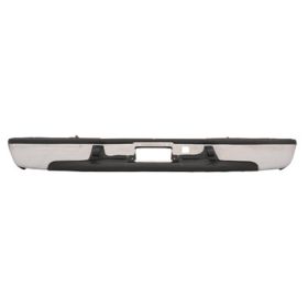 2007-2007 Chevrolet Silverado -Classic Rear Bumper- Assembly- Chrome-W/O Brackets Fleetside- 1500 - GM1103122-2