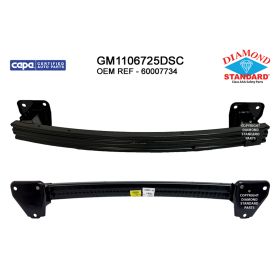 2020-2024 Buick Encore Gx Rear Bumper Impact Bar - Diamond Standard Certified - GM1106725DSC