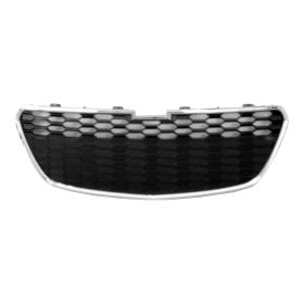 2013-2015 Chevrolet Spark Grille Lower Matt-Black W/Chrome Mldg W/Fog Lamp Hole - OEM# 95078760 - GM1200658-3
