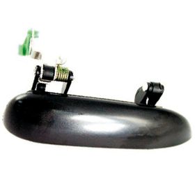 2002-2007 Buick Rendezvous Door Handle Outer Front Passenger Side Black Black - GM1311160-3