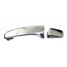 2008-2009 Chevrolet Equinox Door Handle Outer Front Passenger Side/ Rear Driver Side/Passenger Side Chrome W/O Key Hole - GM1311180-3