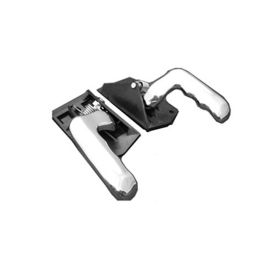 2002-2006 Cadillac Escalade Door Handle Inner Front Passenger Side Chrome - GM1353131-3