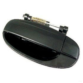 2004-2008 Chevrolet Aveo Hatchback Door Handle Outer Rear Driver Side Primed - GM1520139-3