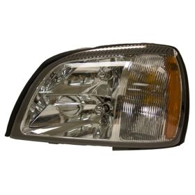 2003 Cadillac Deville FWD Head Lamp Driver Side FWD HQ - OEM# 19245431 - GM2502271-3